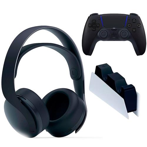 Combo Joystick Sony PS5 + Auricular PS5 + Base Cargador Dualsense - 0