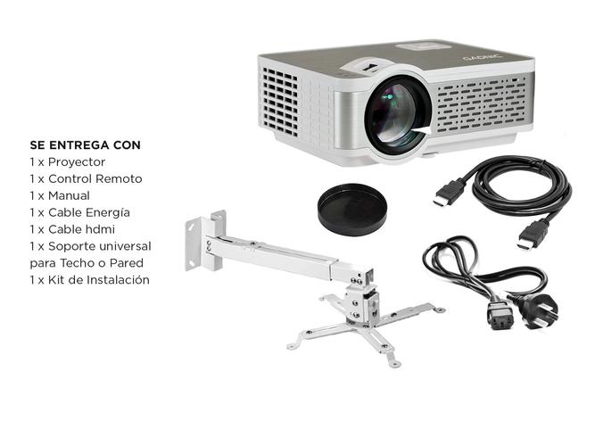 Proyector 3500 Lumenes Full HD Gadnic + Soporte Regulable  - 6