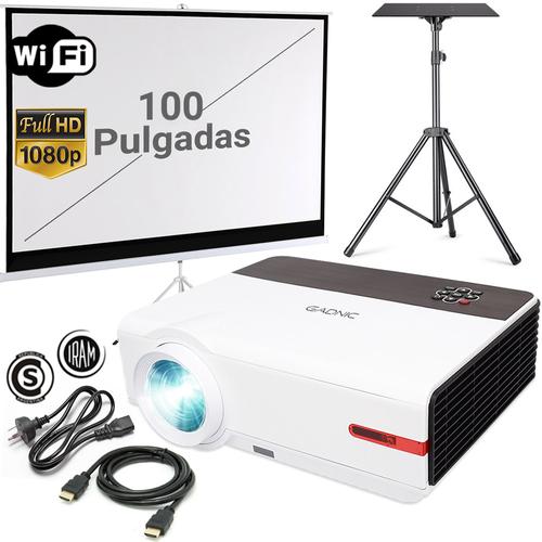 Proyector Gadnic Iron Style 5500 Lúmenes - 0