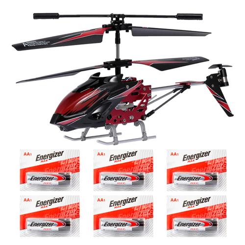 Helicóptero a Control Remoto Gadnic + 6 Pilas AA - 0