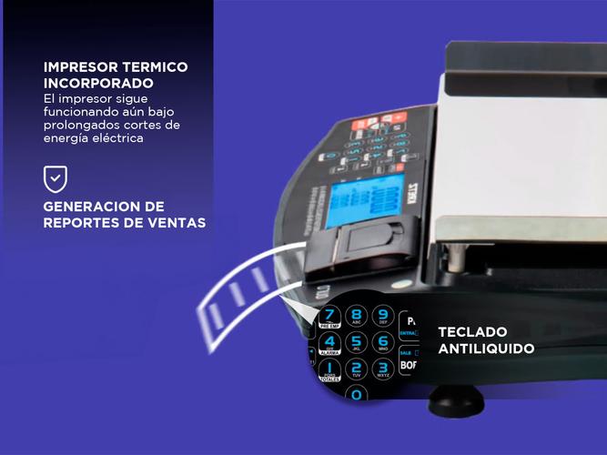 Balanza Comercial Kretz Aura Eco 30kg Digital Mastil - 2