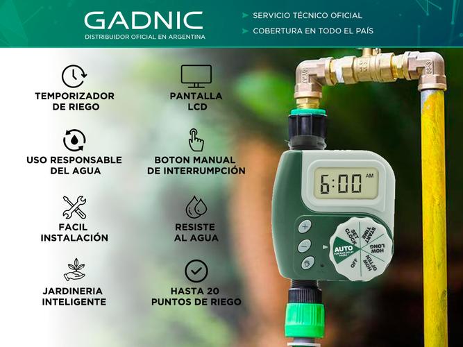 Sistema de Riego Automático Gadnic Con Temporizador Hasta 20 Macetas  Usado - 1