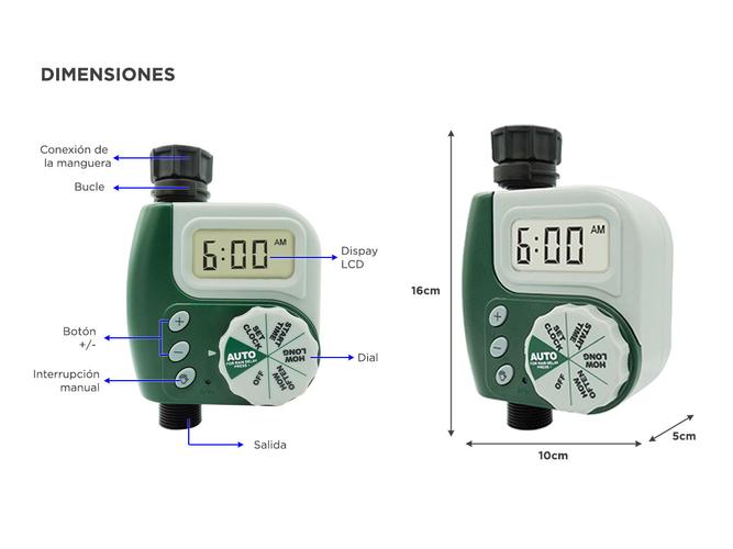 Sistema de Riego Automático Gadnic Con Temporizador Hasta 20 Macetas  - 4