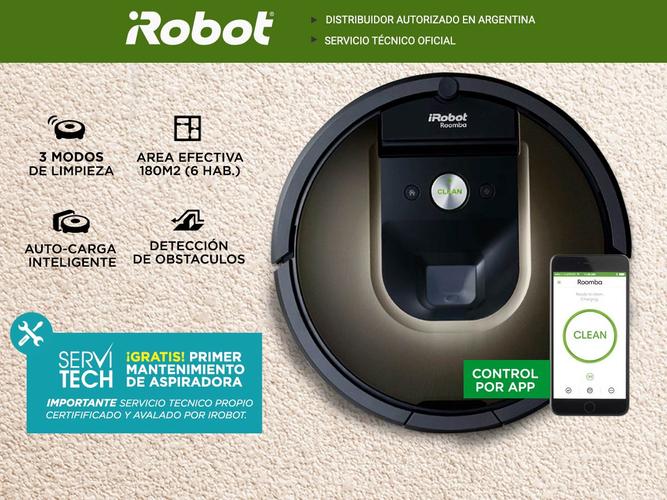Aspiradora Robot Irobot Roomba 980 Original Limpia Pisos - 1