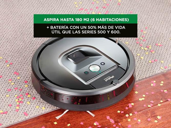 Aspiradora Robot Irobot Roomba 980 Original Limpia Pisos - 3
