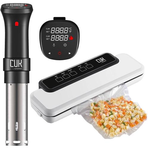 Kit Sous Vide Cocción De Precisión + Envasadora Al Vacío Profesional - 0