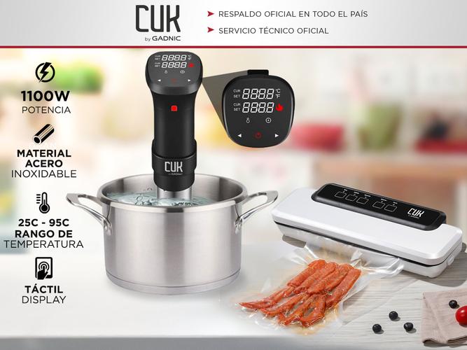 Kit Sous Vide Cocción De Precisión + Envasadora Al Vacío Profesional - 1