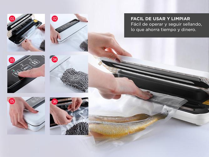 Kit Sous Vide Cocción De Precisión + Envasadora Al Vacío Profesional - 3