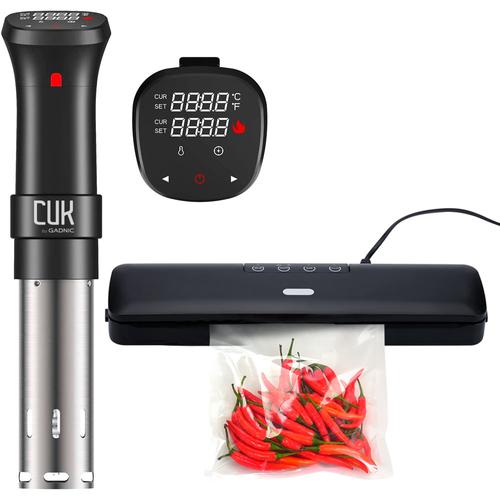 Kit Sous Vide Cocción De Precisión + Envasadora Al Vacío Táctil - 0