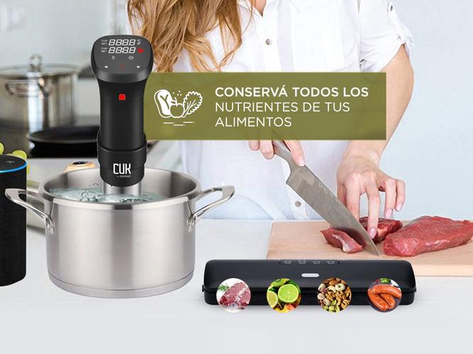 Kit Sous Vide Cocción De Precisión + Envasadora Al Vacío Táctil - 4