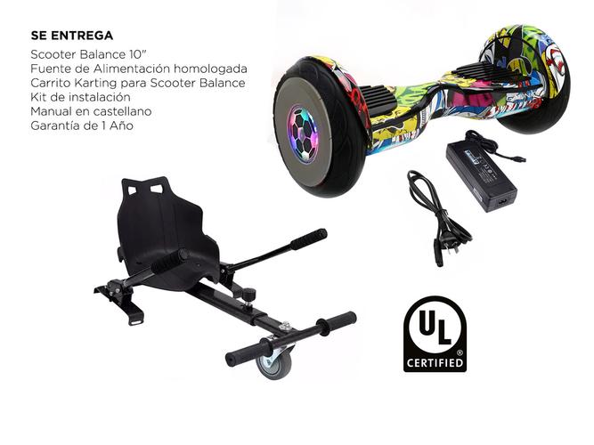 Kit Patineta Electrica Gadnic Led 10 - 6