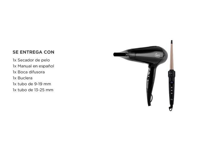 Secador de Pelo S2100 Pro  Buclera Rizadora Profesional BC70 - 6