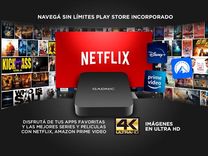 Kit TV BOX Tx-800t Quadcore 8GB Gadnic + Mini Teclado Retroiluminado - 4