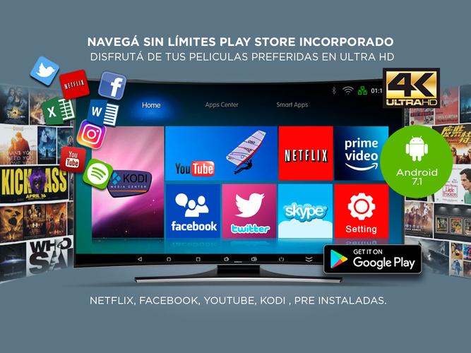 TV Box Android Gadnic TX-1500 Premium 8GB  + Teclado Iluminado - 4