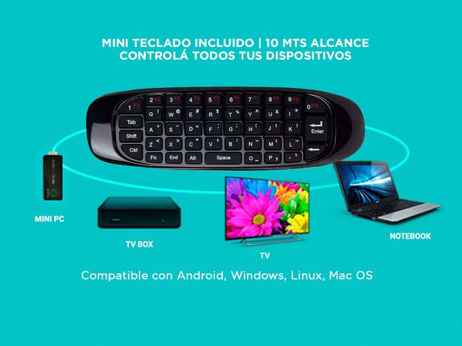 TV Box Android Gadnic TX-1500 Premium 8GB  + Air Mouse - 3