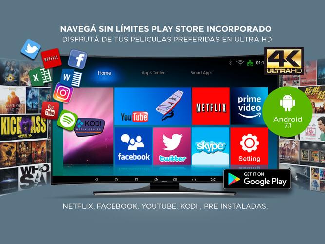 TV Box Android Gadnic TX-1500 Premium 8GB  + Air Mouse - 4