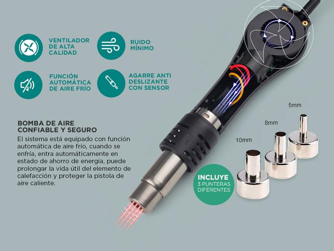 Estacion De Soldado 878d Gadnic + Fuente De Alimentacion 1502d+ - 4