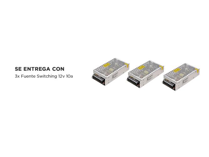 Fuente Switching 12v 10a Regulada Proteccion Tira Led Cctv X 3 Unidades - 6