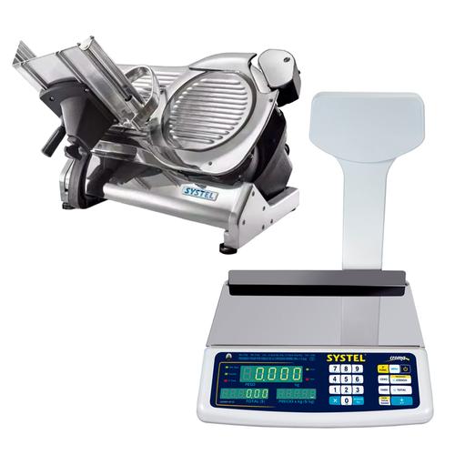 Cortadora de Fiambre Systel CF330 1/3hp 330mm Acero - 0