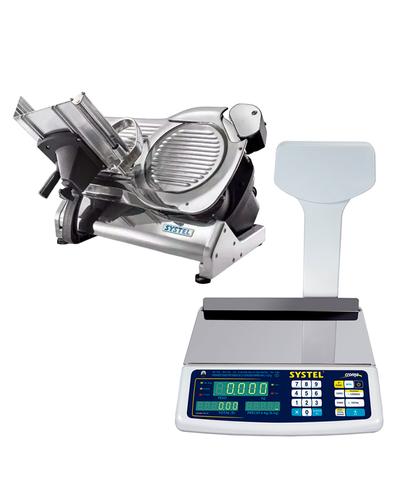 Cortadora de Fiambre Systel CF330 1/3hp 330mm Acero - 6