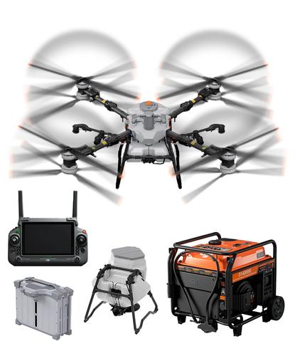 Kit Drone DJI Agras T100  3 Baterías de Vuelo Inteligente   Generador Inversor Multifuncional D14000iEP  Spreading System T100 - 6