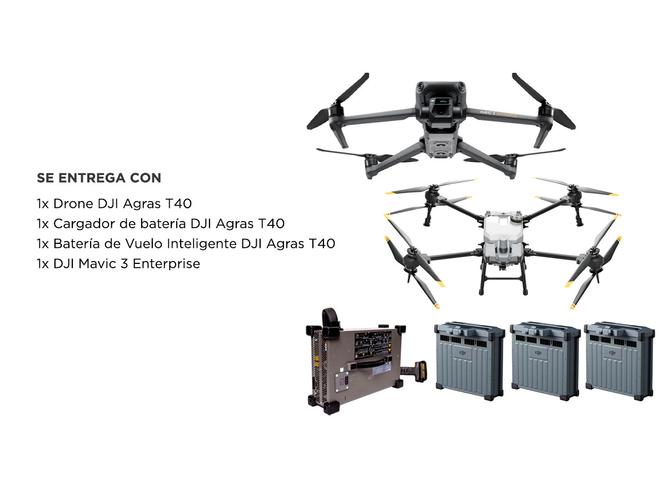 Kit Drone Agras T40 DJI con Baterías Cargador y Mavic 3 Multispectral - 5