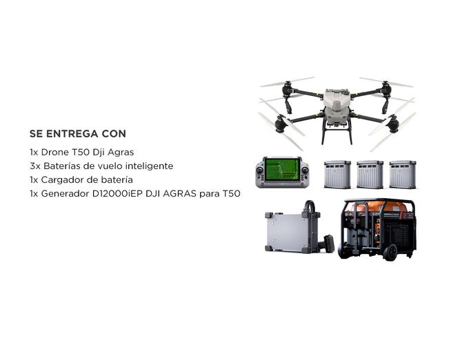 Kit Drone Agras T50 DJI con Baterías Cargador y Generador T50 - 6