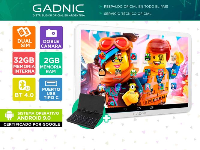 Tablet Gadnic Taurus Kids 3G Quadcore 32gb 2gb 10
