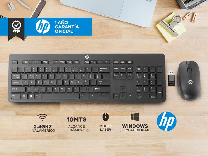 Kit Teclado inalámbrico + Mouse HP - 1