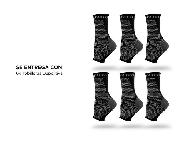 Kit x6 tobilleras Ajustables Gadnic Elástica Sistema Air Sports - 4