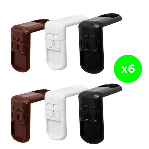 Kit x6 Cerraduras de Seguridad Gadnic Para Bebés  - 0