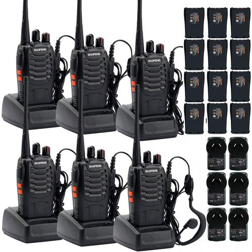 Kit x 6 Handy Baofeng BF-888S   - 0