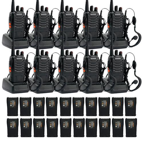 Kit x 10 Handy Baofeng BF-888S - 0