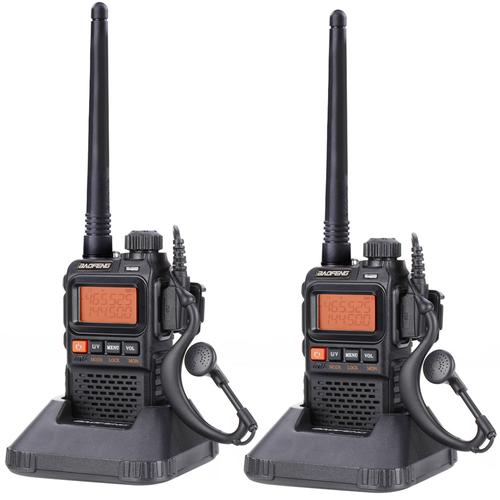 Kit x 2 Handy Baofeng UV-3R - 0