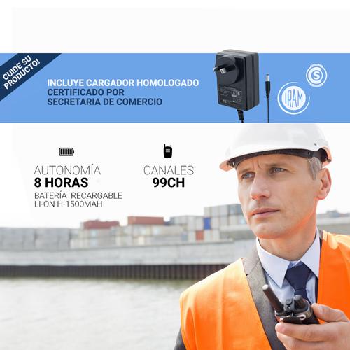 Kit x 2 Handy Baofeng UV-3R - 2