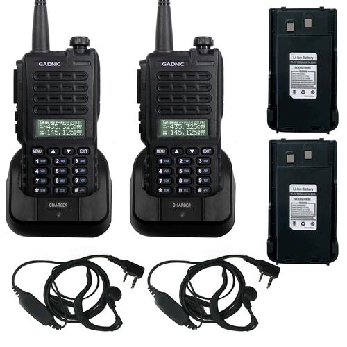 Handy Gadnic WK88 Kit x2 Bi-Banda 10w 128CH Hasta 12km + 4 Baterías y 2 Manos Libres - 0