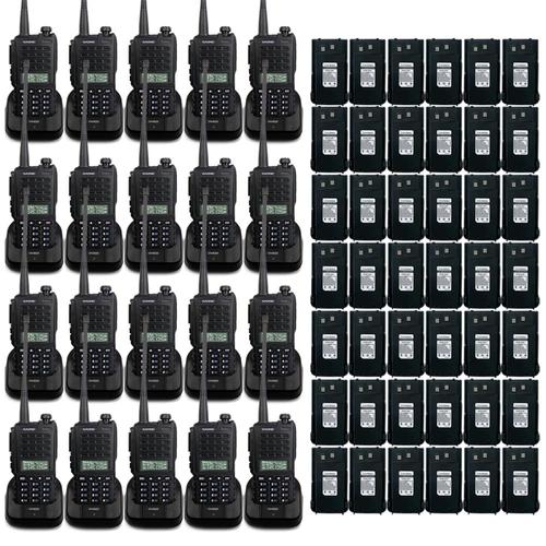 Handy Gadnic WK88 Kit x20 Bi-Banda 10w 128CH Hasta 12km + 40 Baterías y 20 Manos Libres - 0