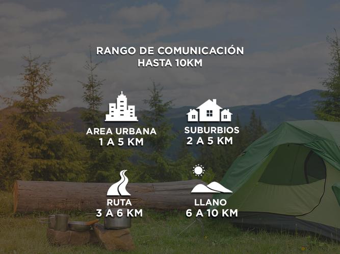Handy Baofeng BF-999S Kit x4 5w 16CH UHF Hasta 10km + 8 Baterías y 4 Manos Libres - 3