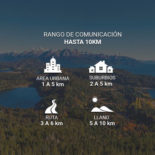 Handy Baofeng UV-5RA Kit x4 Bi-Banda 5w 128CH Hasta 10km + 8 Baterías y 4 Manos Libres - 3