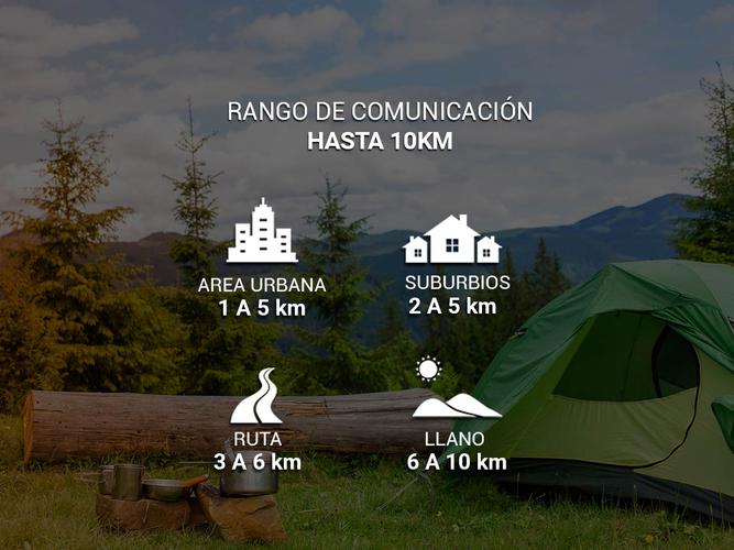 Handy Baofeng BF-888S Kit x2 5w 16CH UHF Hasta 10km + 4 Baterías y 2 Manos Libres - 3