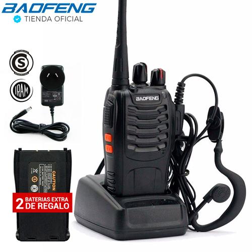 Kit Handy Baofeng BF-888S + 2 Baterías Extra de 1500 mAh - 0
