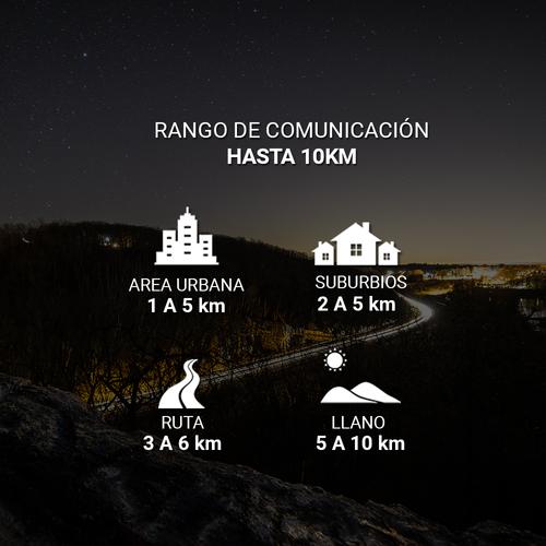 Handy Baofeng UV-5RE Kit x2 Bi-Banda 5w 128CH Hasta 10km + 4 Baterías y 2 Manos Libres - 3