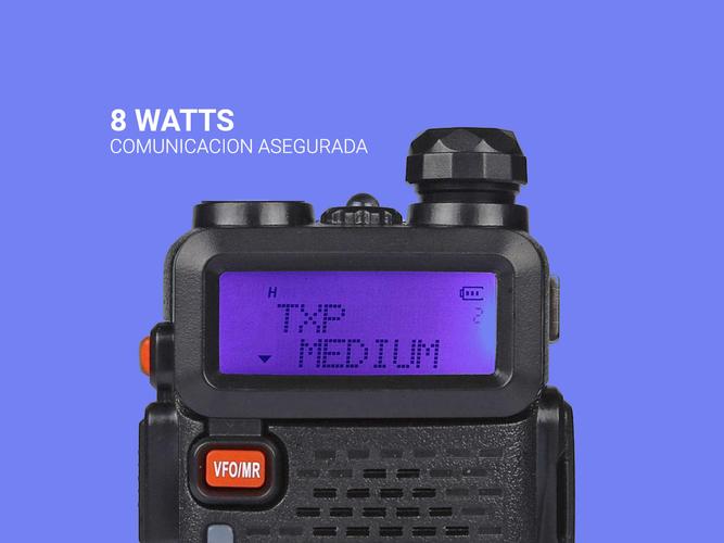 Handy Baofeng UV-5R Kit x2 Bi-Banda 8w Hasta 12km + 4 Baterías y 2 Manos Libres - 4