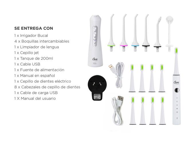 Kit Cepillo Dental Eléctrico Gadnic + irrigador Bucal Inalámbrico  - 6