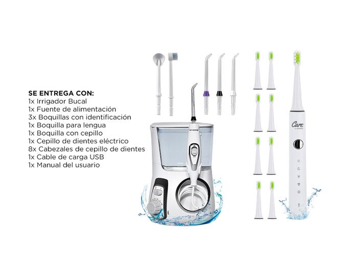 Kit Irrigador Bucal Gadnic + Cepillo De Dientes Eléctrico - 6