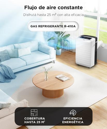 Aire Acondicionado Portátil RCA Frío Calor 3200 Watts Panel Táctil Control Remoto - 3