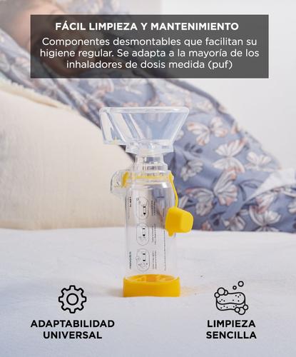 Aerocámara Maverick In-air Adulto Trivalvular Compacta - 3