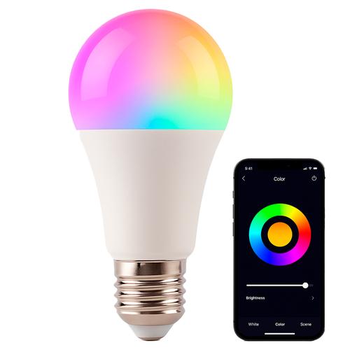 Lampara Led Smart Inteligente RGB 9W Wifi  - 0