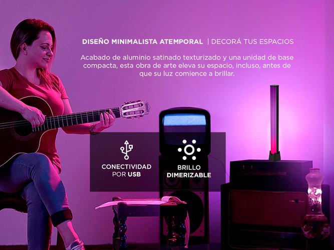 Lámpara LED Velador Gadnic RGBAR 2000 RGB Control Por APP - 3