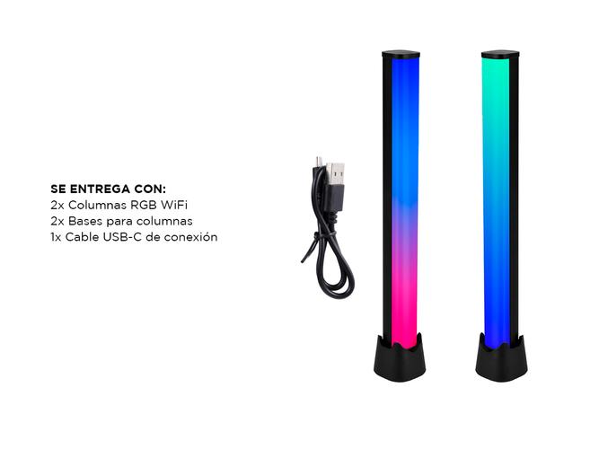 Lámpara LED Velador Gadnic RGBAR 2000 RGB Control Por APP - 6